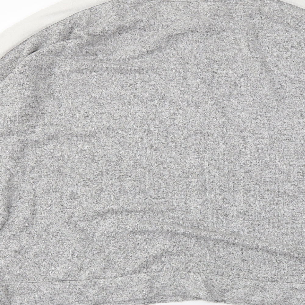 Jeff&Co Womens Grey   Pullover Jumper Size 14