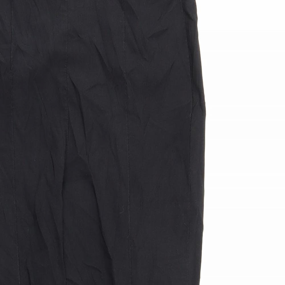 ASOS Womens Black   Trousers  Size 8 L25 in
