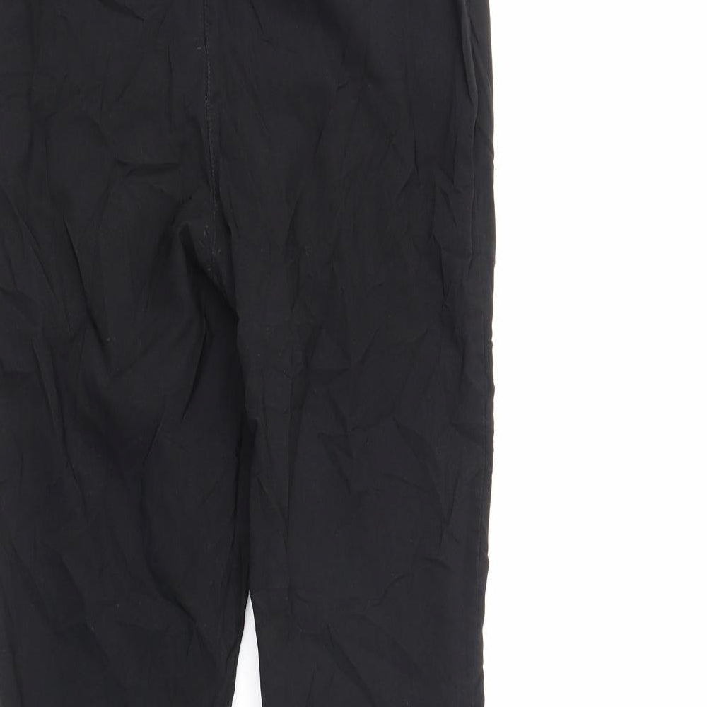 ASOS Womens Black   Trousers  Size 8 L25 in