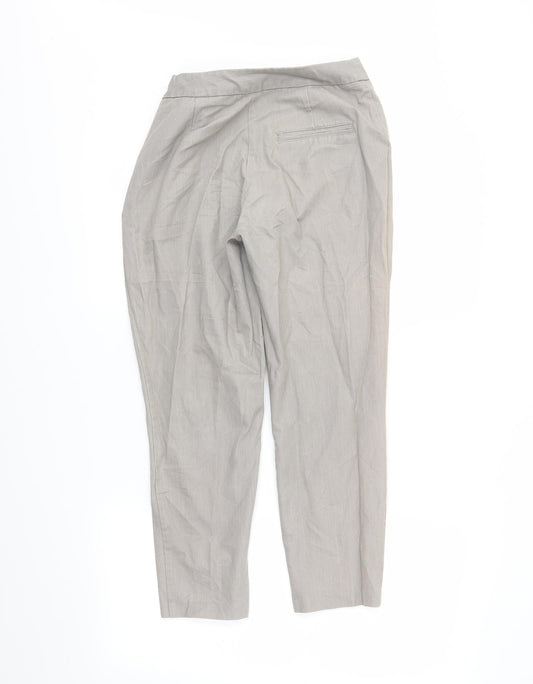 ASOS Womens Grey   Trousers  Size 10 L22.5 in