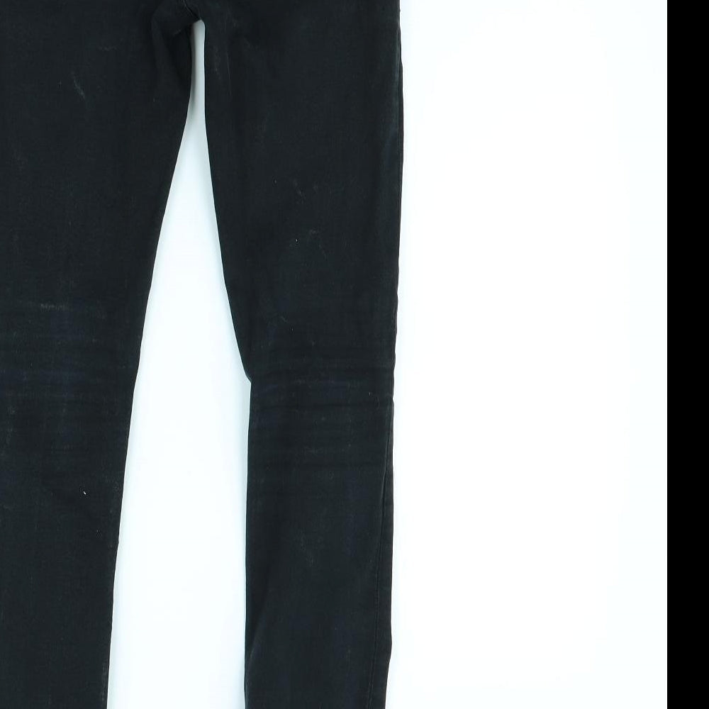 Preworn Womens Black   Skinny Jeans Size 28 in L30 in
