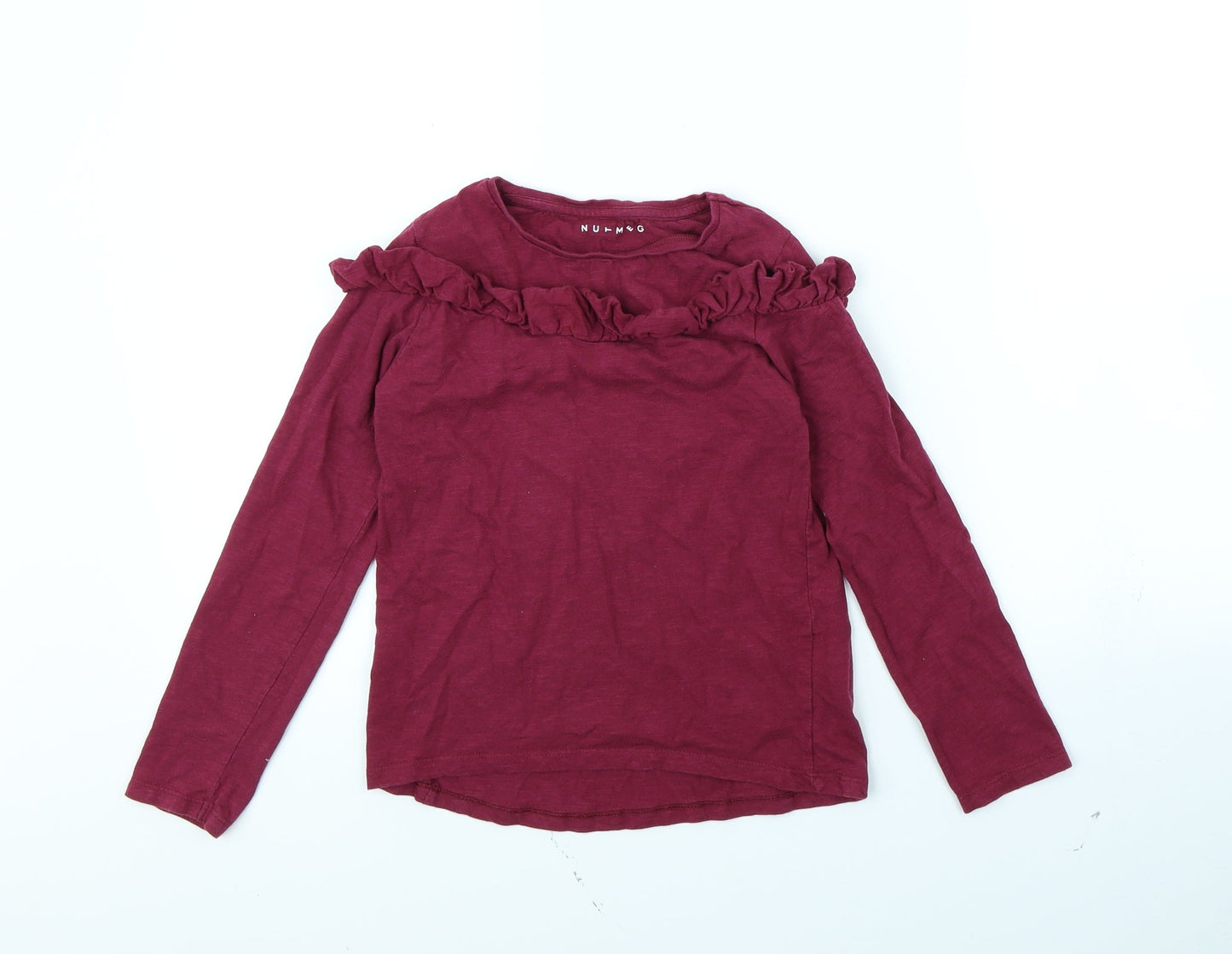 Nutmeg Girls Purple   Basic T-Shirt Size 8 Years