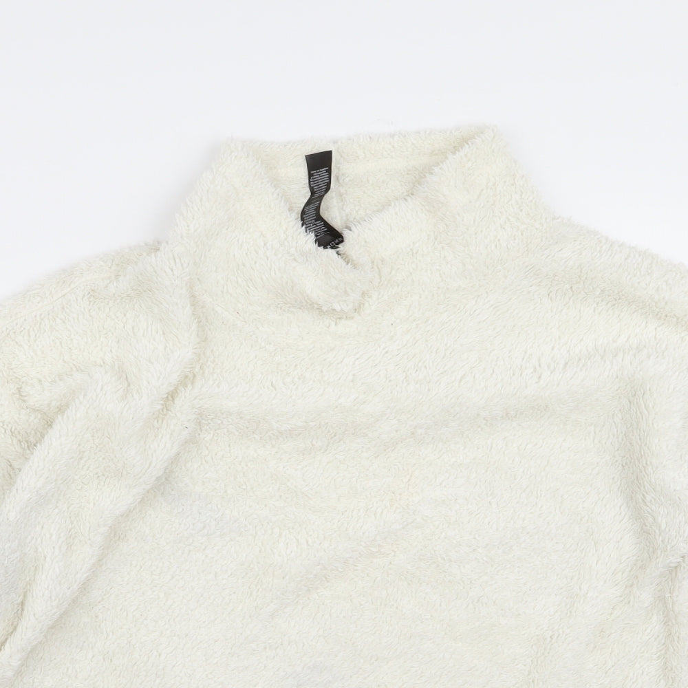 abx Womens White   Pullover Jumper Size L