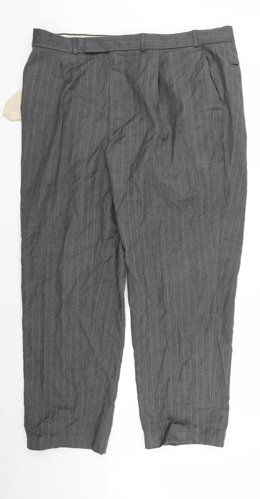 Preworn Womens Grey   Trousers  Size 40 L30 in