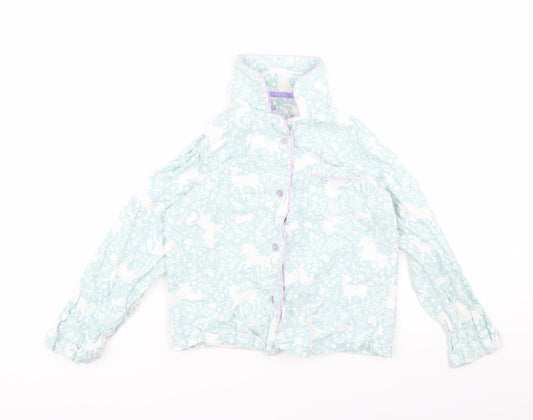TU Girls Blue Animal Print  Cami Nightshirt Size 8 Years