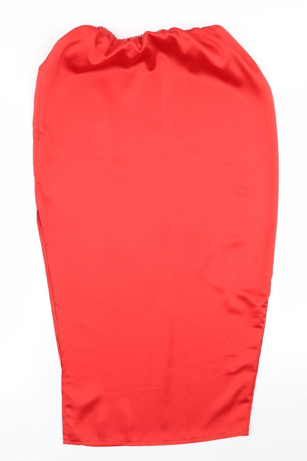 Missguided Womens Red   Straight & Pencil Skirt Size 8