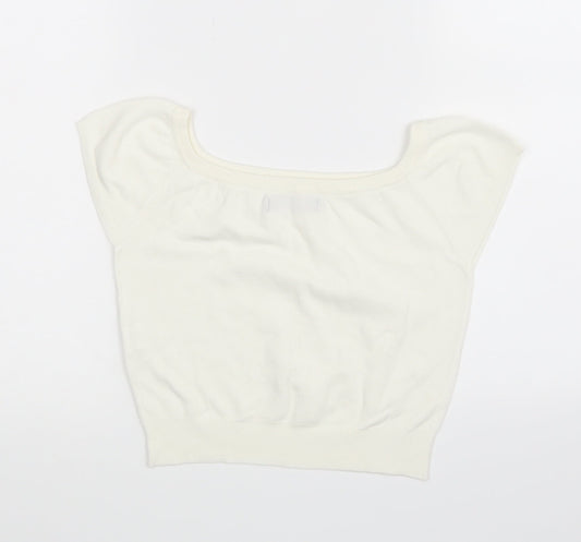 Atmoshphere Womens White   Cropped Tank Size 8