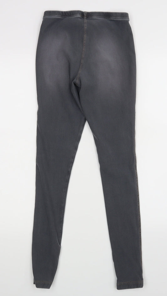 Topshop Womens Black    Trousers Size 8 L26 in