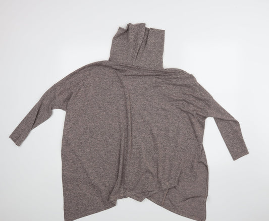 New Look Womens Purple   Pullover Jumper Size S