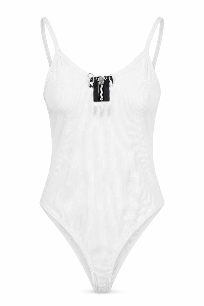 PRETTYLITTLETHING Womens White   Wrap T-Shirt Size 6