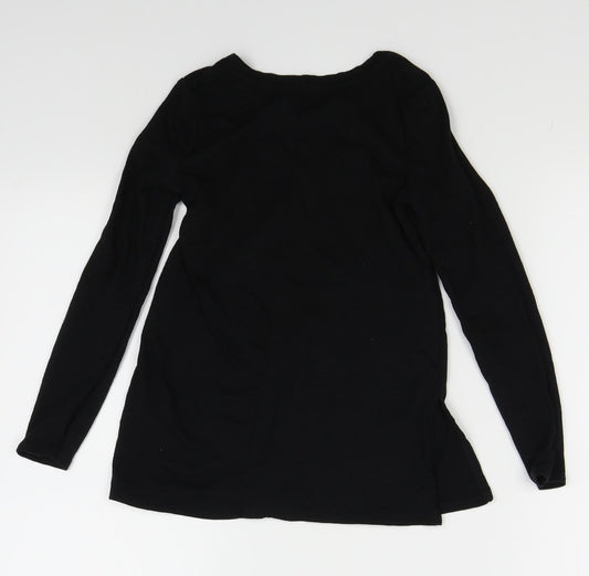 Epic Threads Girls Black   Basic T-Shirt Size S