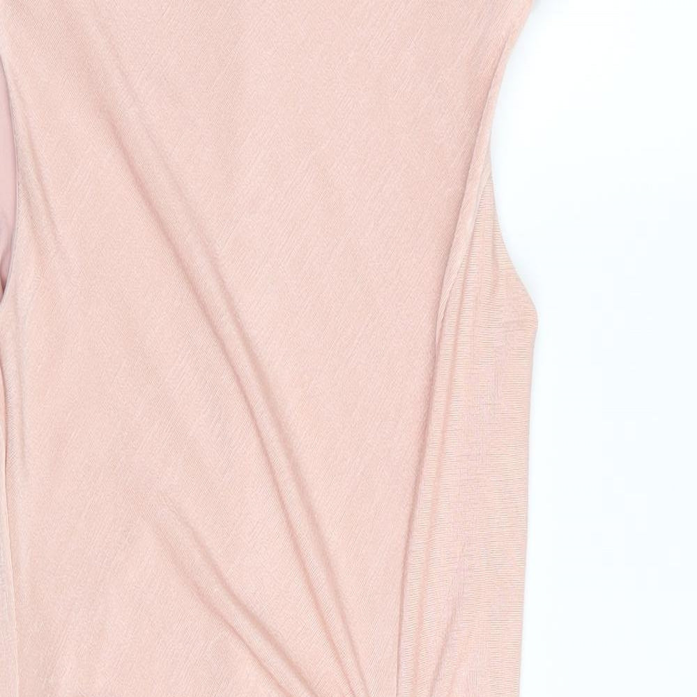 Miss Selfridge Womens Pink   Pencil Dress  Size 8