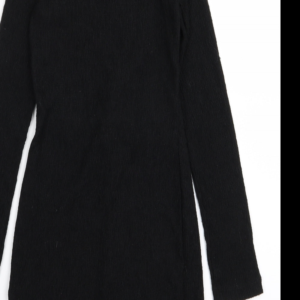 Topshop Womens Black   Pencil Dress  Size 8