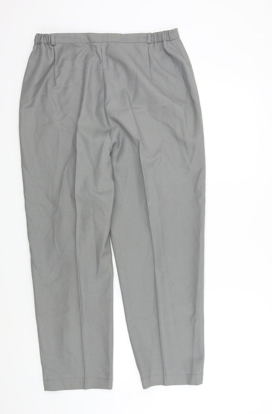 Vogue Womens Grey   Trousers  Size 18 L26 in