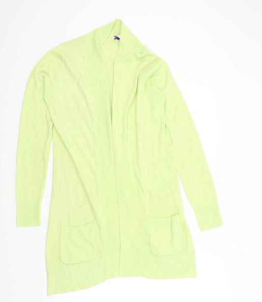 BHS Womens Green   Cardigan Jumper Size 12