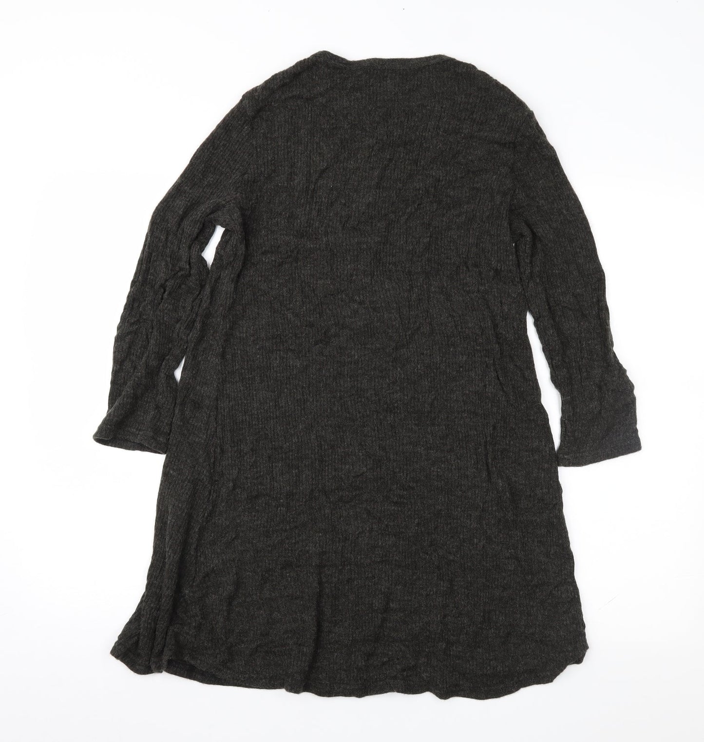 Preworn Womens Grey   Jumper Dress  Size S