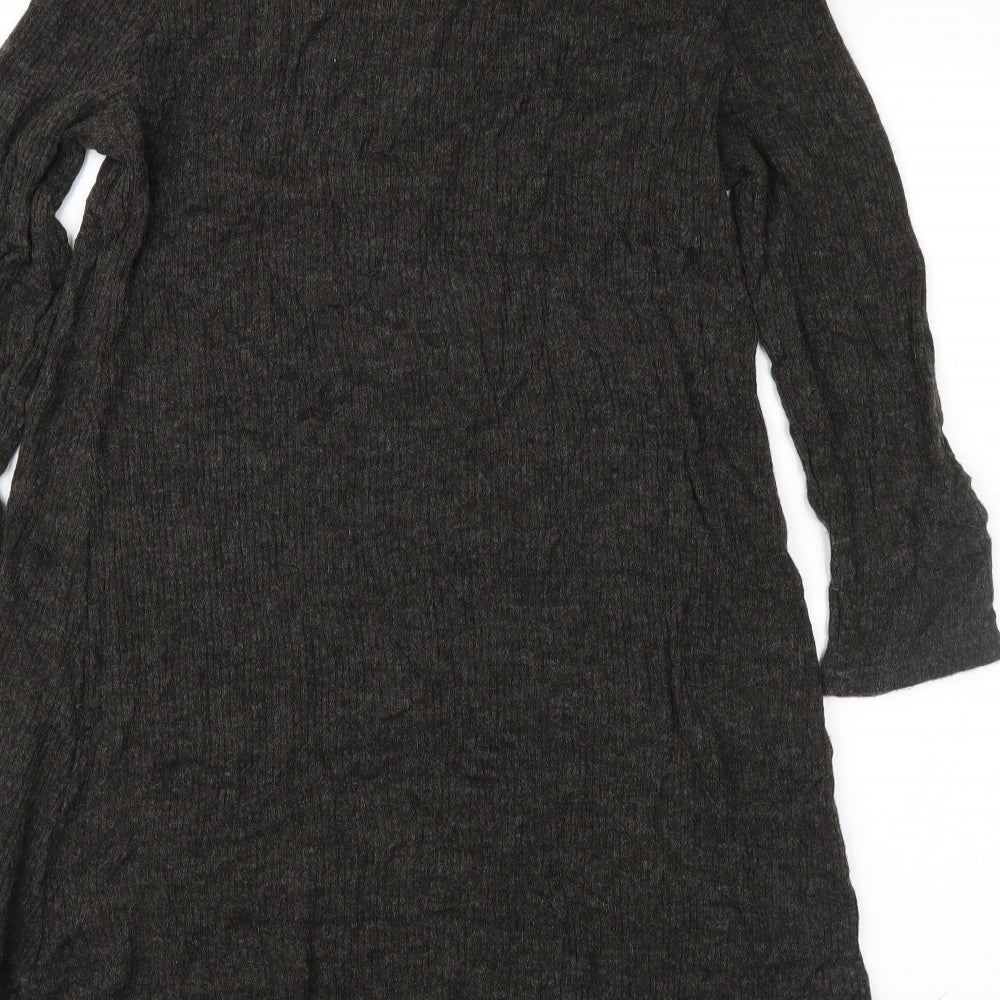 Preworn Womens Grey   Jumper Dress  Size S
