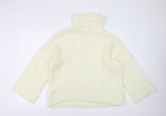 Missguided Womens Yellow   Pullover Jumper Size 6