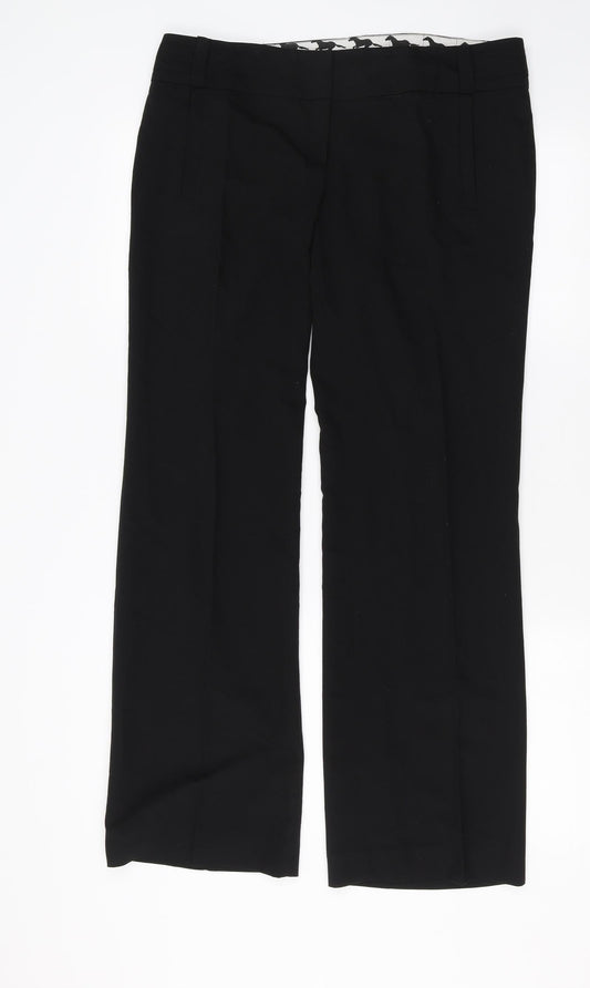 River Island Womens Black   Trousers  Size 12 L31 in