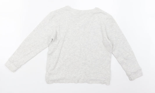 George Boys Grey   Pullover Jumper Size 9-10 Years