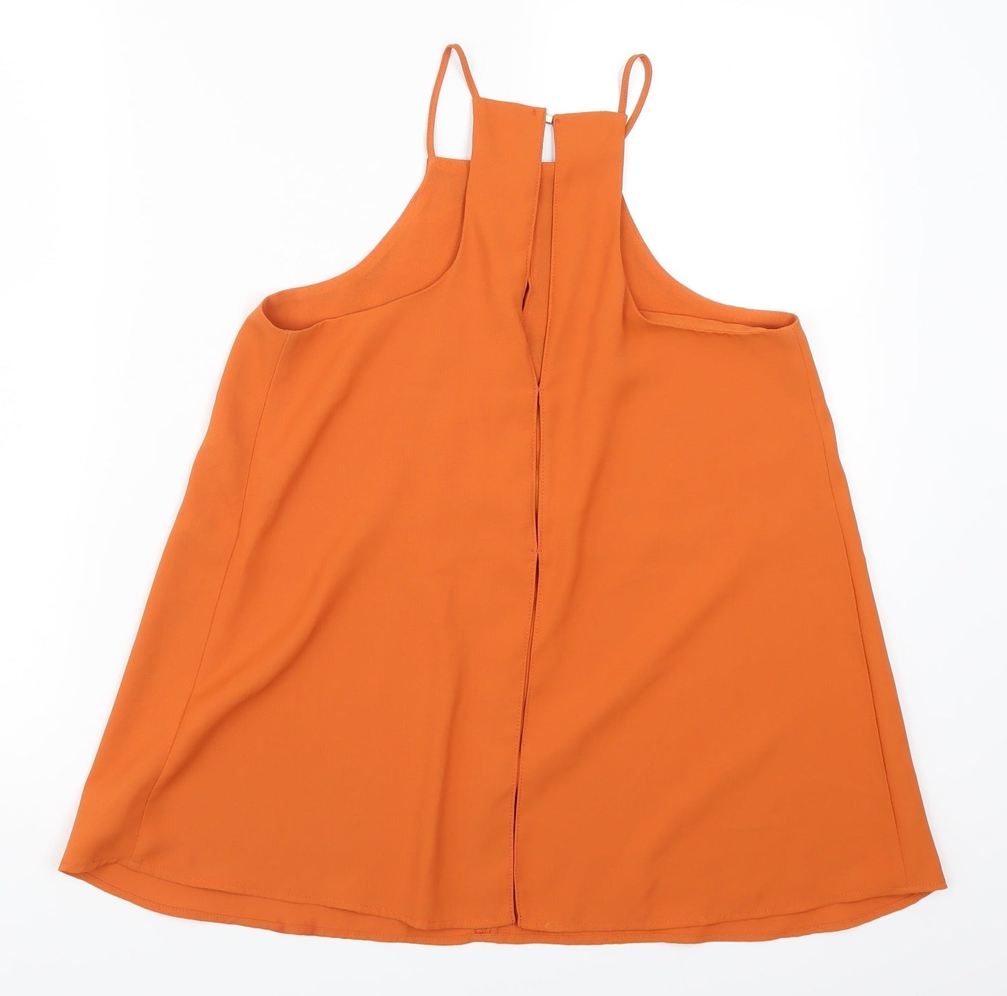 River Island Womens Orange   Basic Tank Size 8