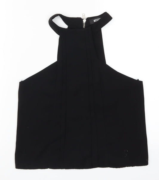 Missguidedb Womens Black   Basic Tank Size 8