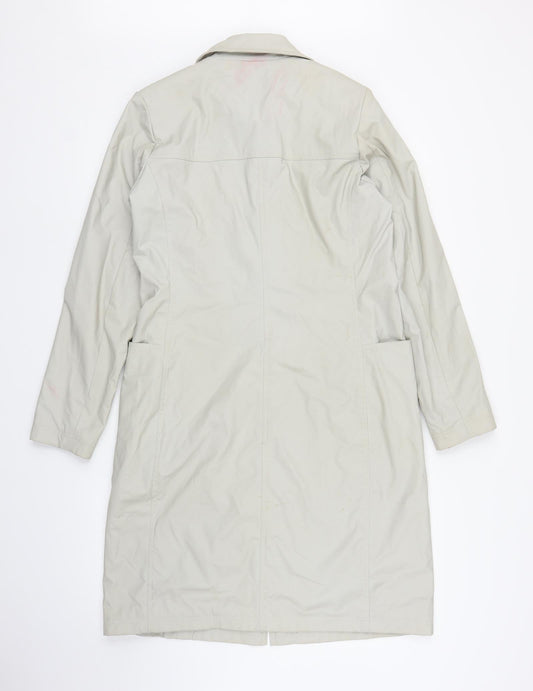 DPI Womens Grey   Overcoat Coat Size 12