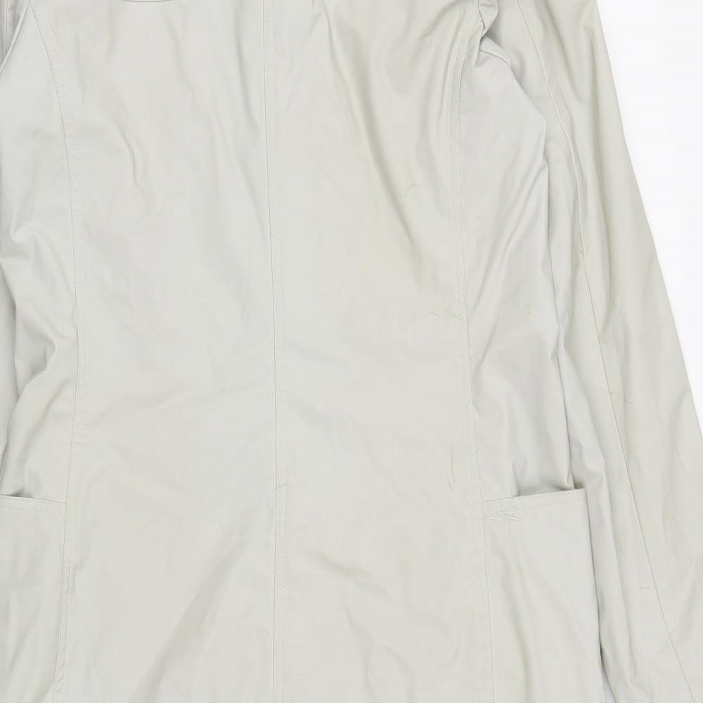 DPI Womens Grey   Overcoat Coat Size 12