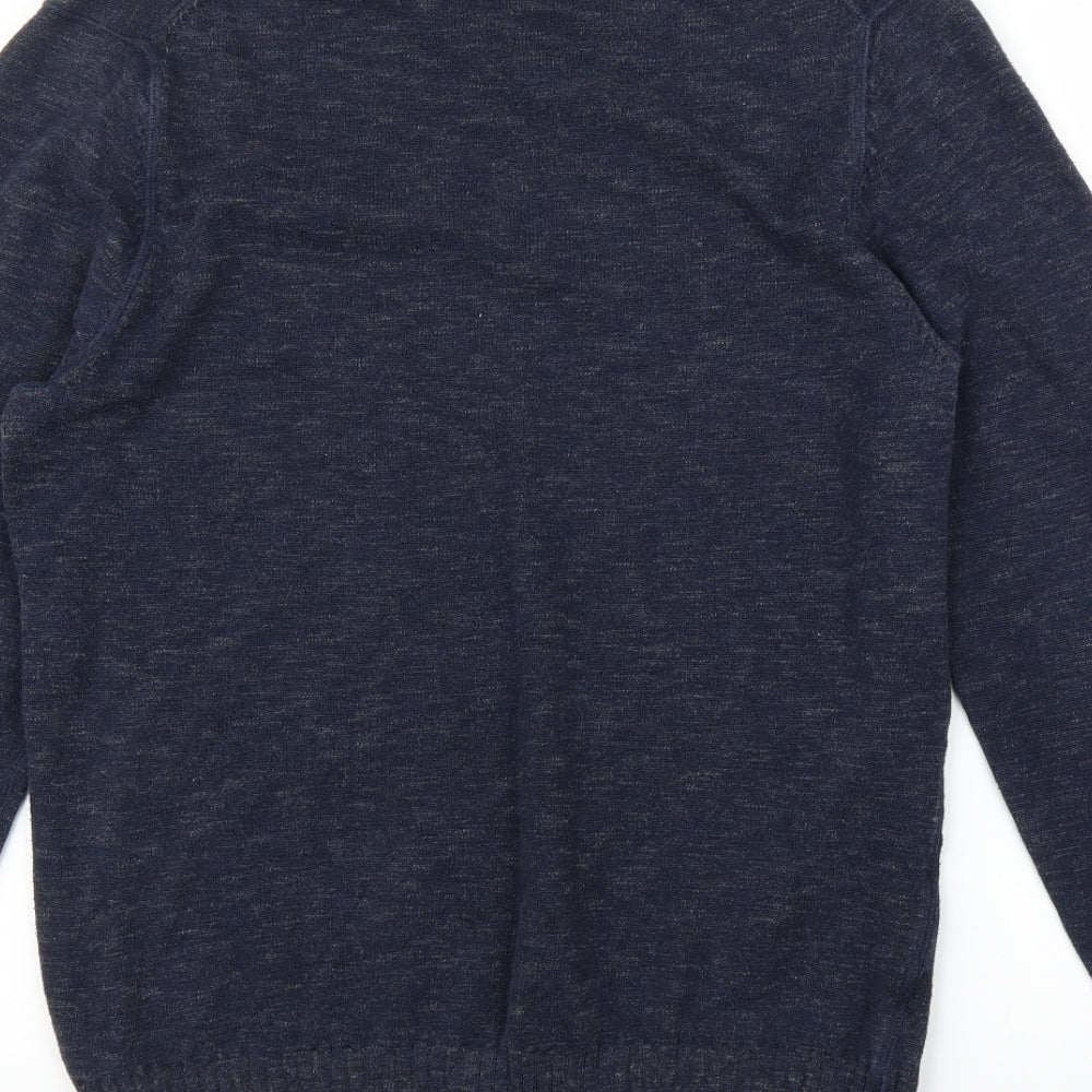 JP Cole Mens Blue   Pullover Jumper Size M