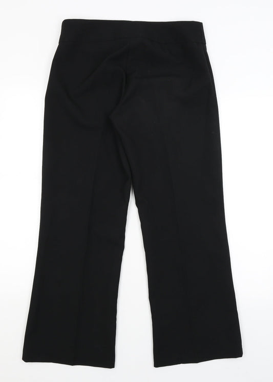 Florence and Fred Womens Black   Dress Pants Trousers Size 12 L28 in