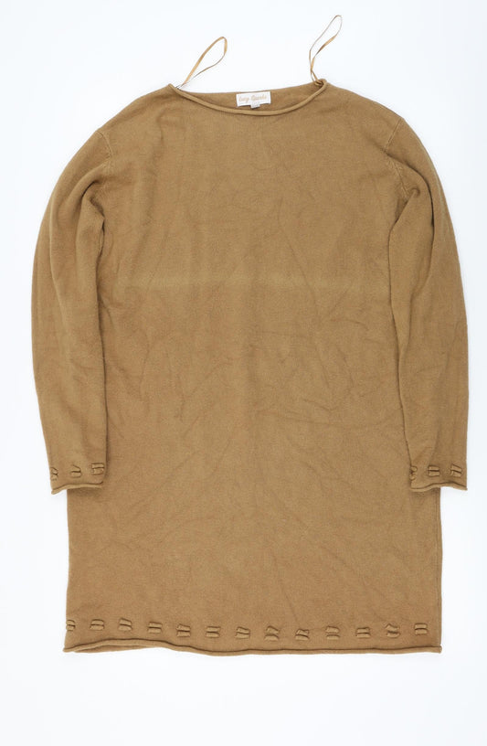 Lucy Sparks  Womens Beige   Pullover Jumper Size S