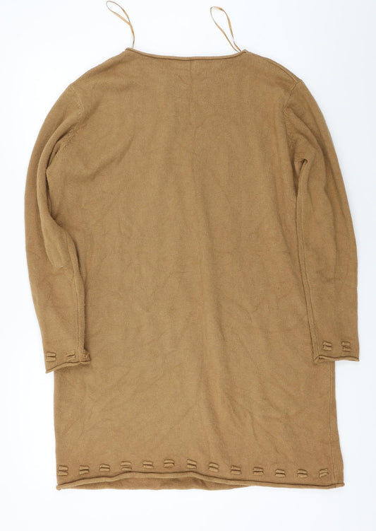 Lucy Sparks  Womens Beige   Pullover Jumper Size S