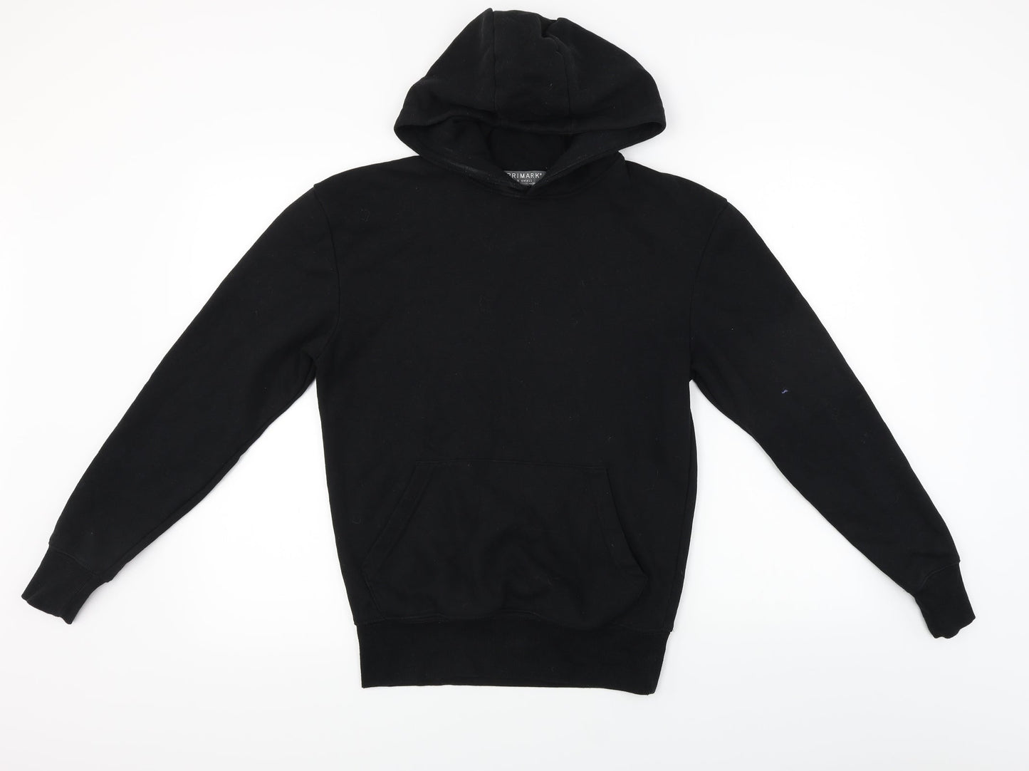 Primark  Mens Black   Pullover Hoodie Size XS