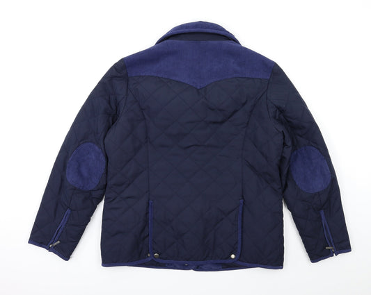 David parry Womens Blue   Jacket Coat Size 14