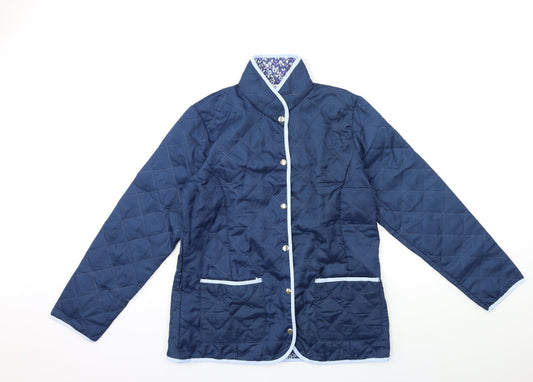 Nathalie Andersen Womens Blue   Jacket  Size 14