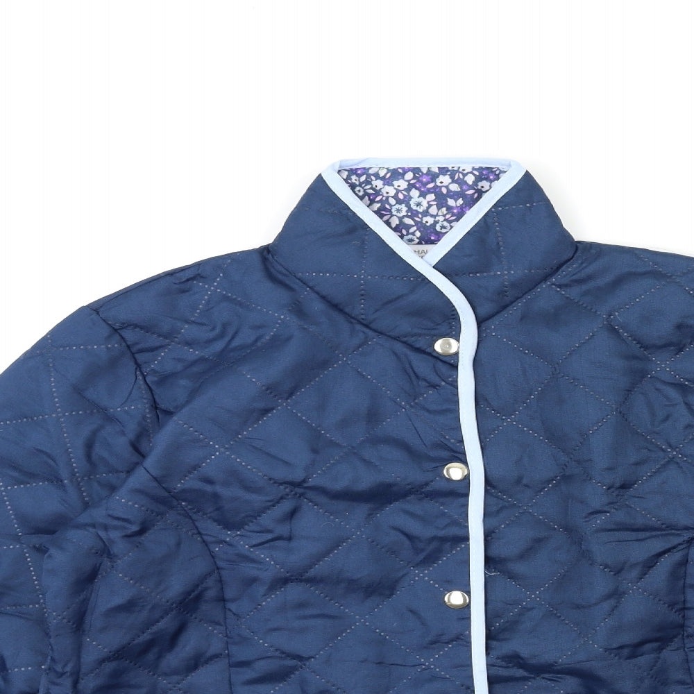 Nathalie Andersen Womens Blue   Jacket  Size 14