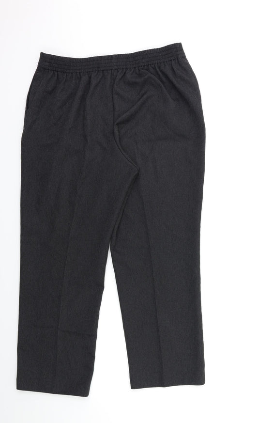 BHS Womens Grey   Trousers  Size 14 L27 in