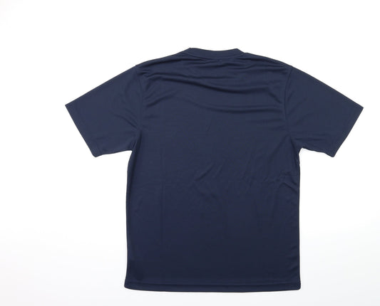 Preworn Mens Blue    T-Shirt Size M