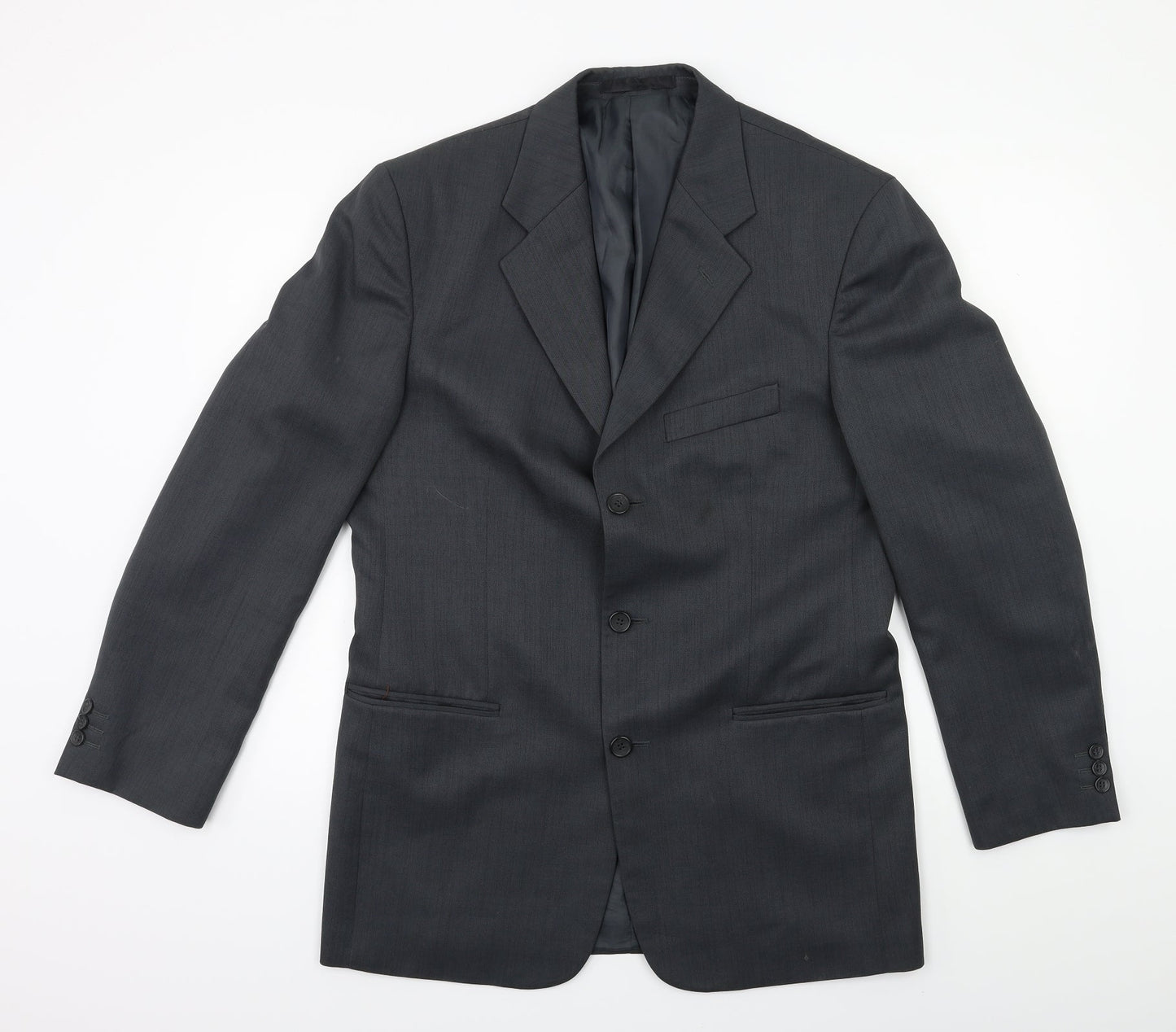 ZANTOS Mens Green   Jacket Suit Jacket Size 38