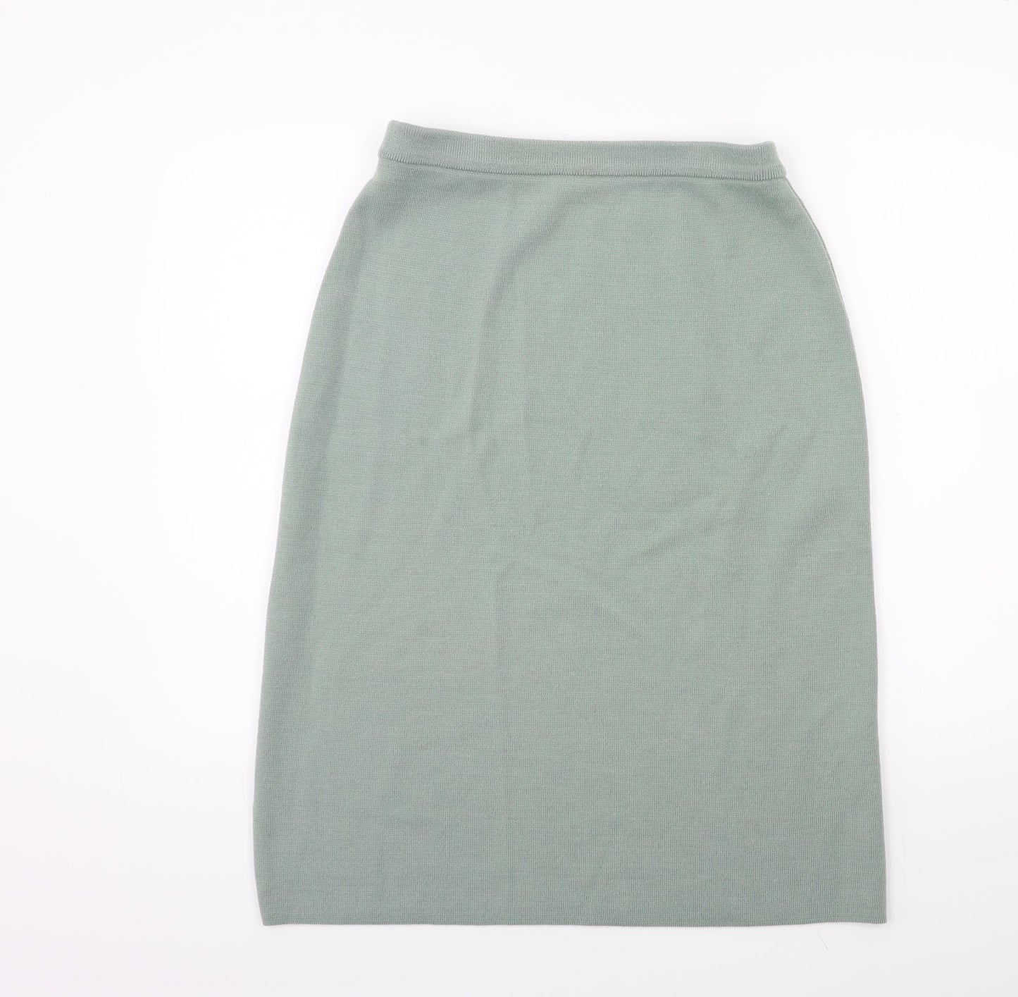 Classic Womens Grey  Knit A-Line Skirt Size 12