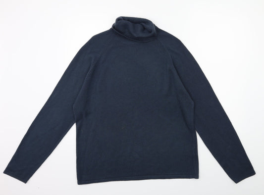 Armando Womens Blue  Knit Pullover Jumper Size L