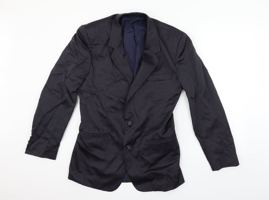 Preworn Womens Blue   Jacket Blazer Size 8