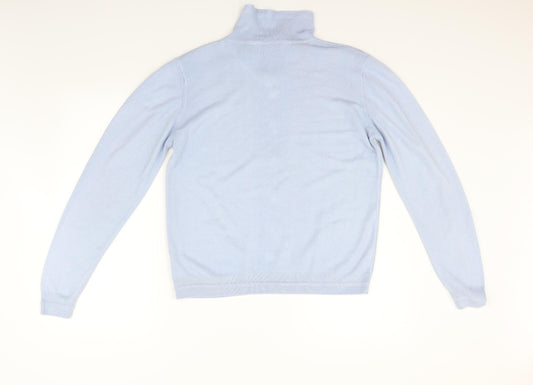 Marks and Spencer Womens Blue   Basic Polo Size 12