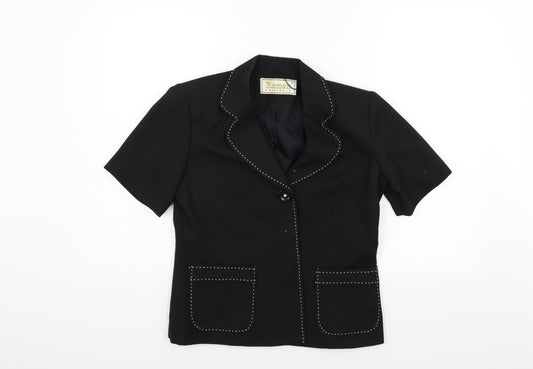 Roman Womens Black   Jacket Blazer Size 10