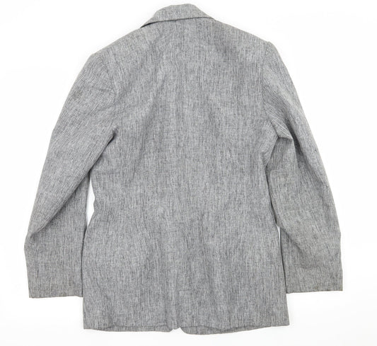 Bonmarché Womens Grey   Jacket Blazer Size 12
