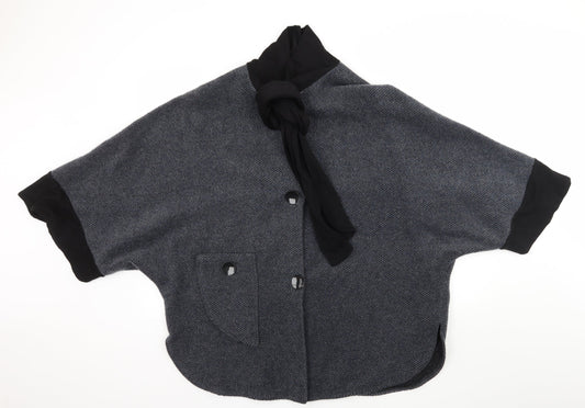 Jacob Moda Womens Blue   Jacket  Size M