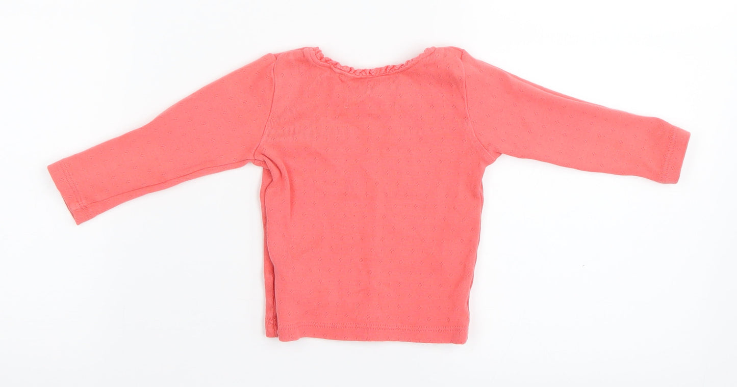 NEXT Baby Pink   Basic T-Shirt Size 6-9 Months