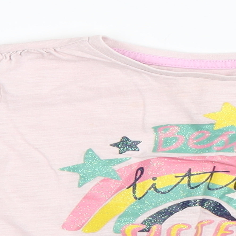 TU Girls Pink   Basic T-Shirt Size 12-18 Months
