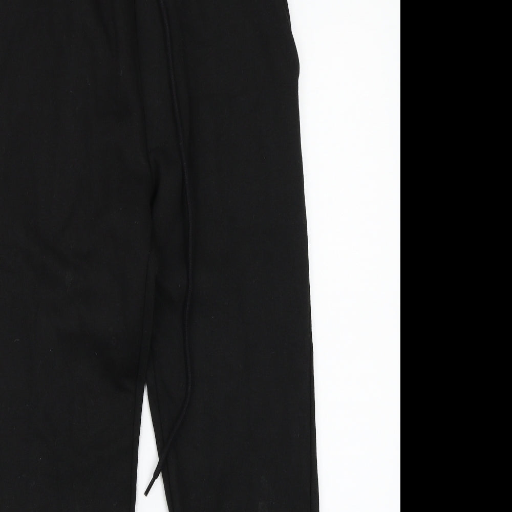 Boohoo Womens Black   Sweatpants Trousers Size 6 L26 in