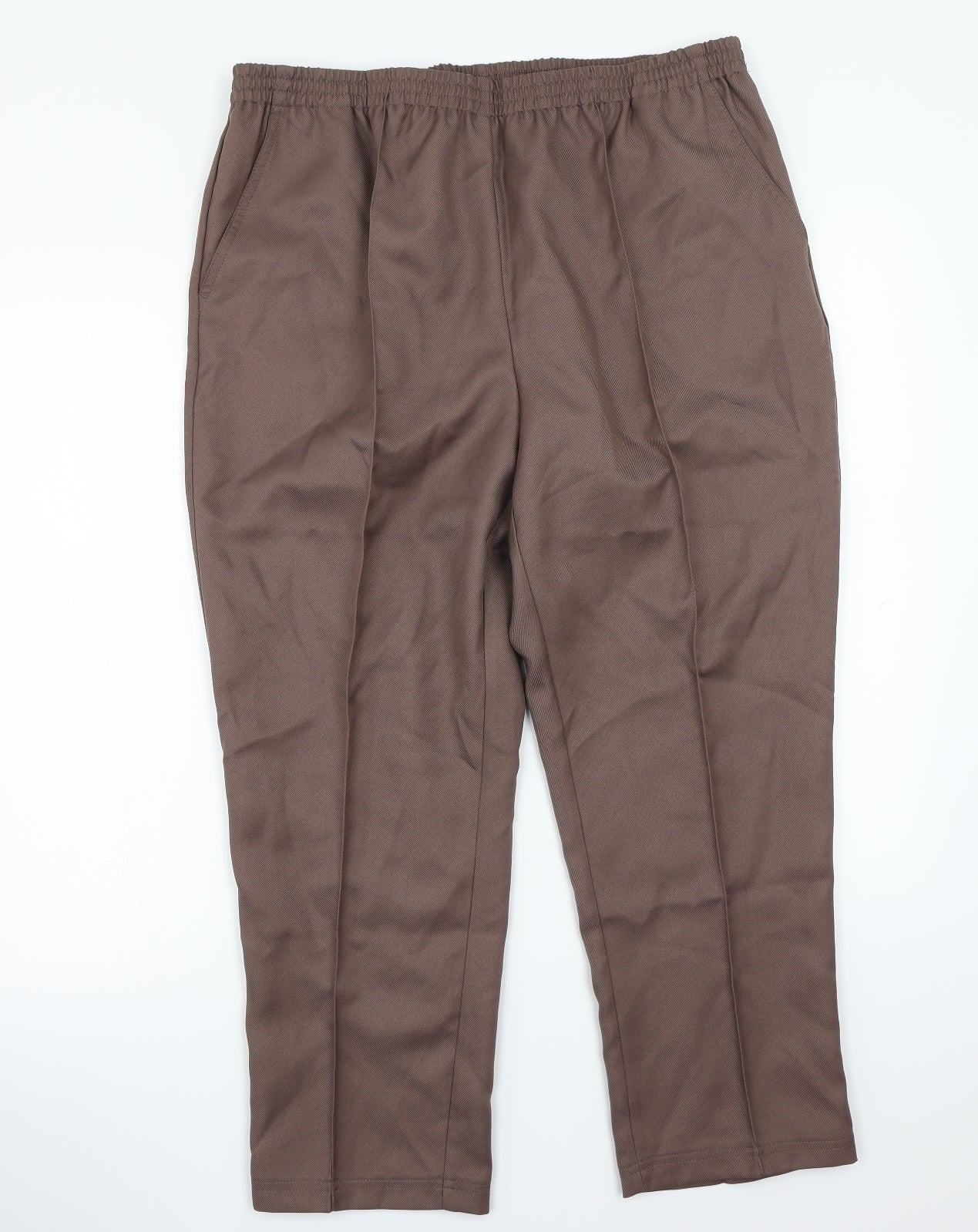 Damart Womens Brown   Trousers  Size 18 L25 in